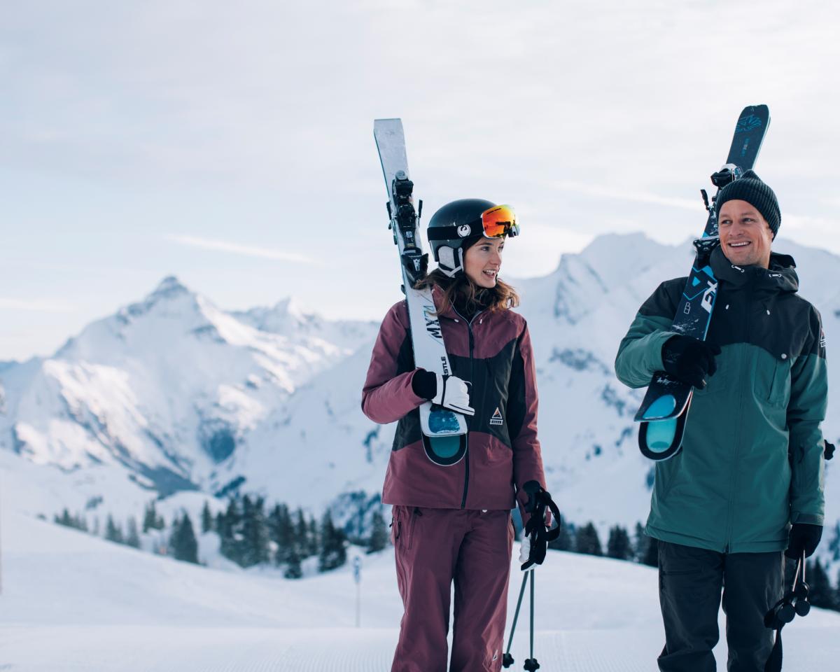 Skifahren in Lech am Arlberg