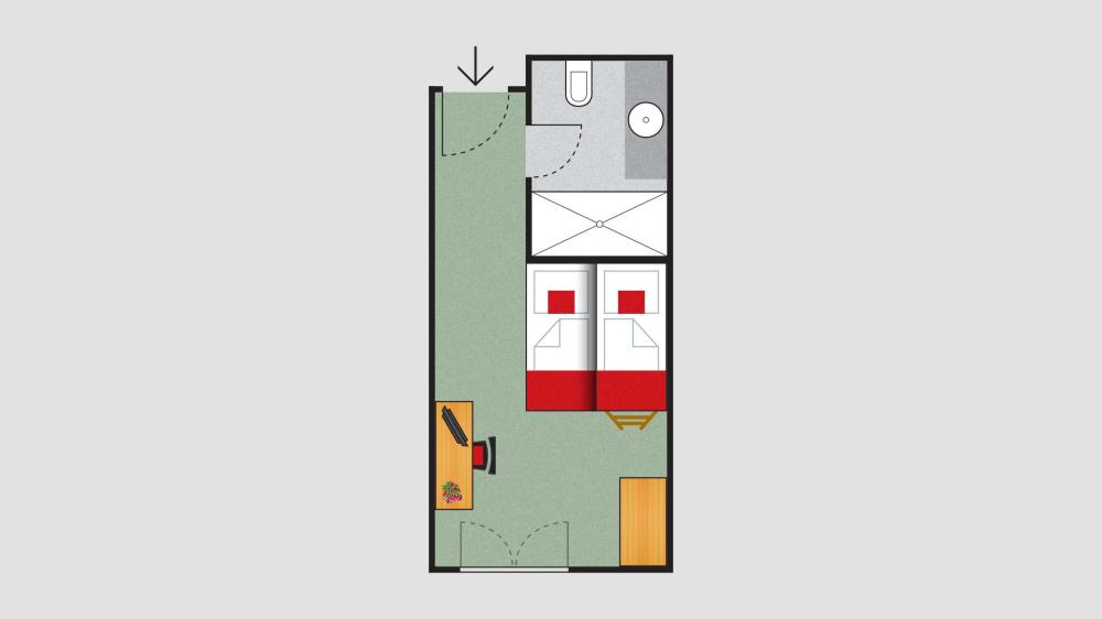 Triple room Weißkugel