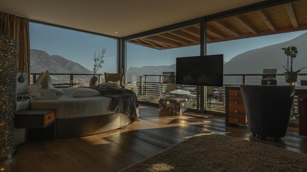 Suite panoramica Villa Luna