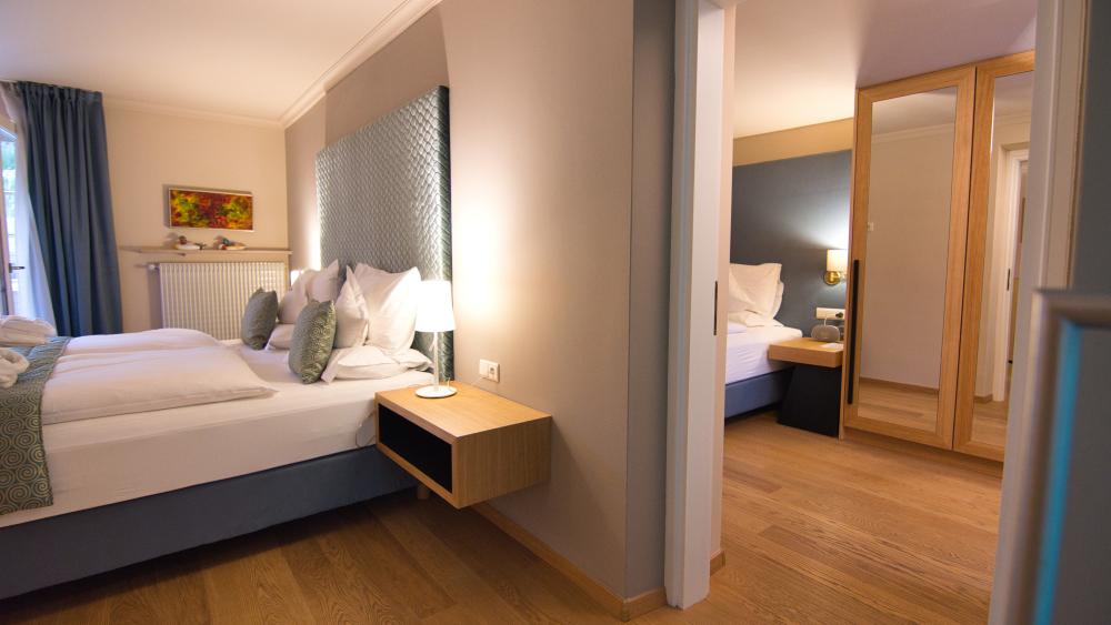 Comfortable double room and single room