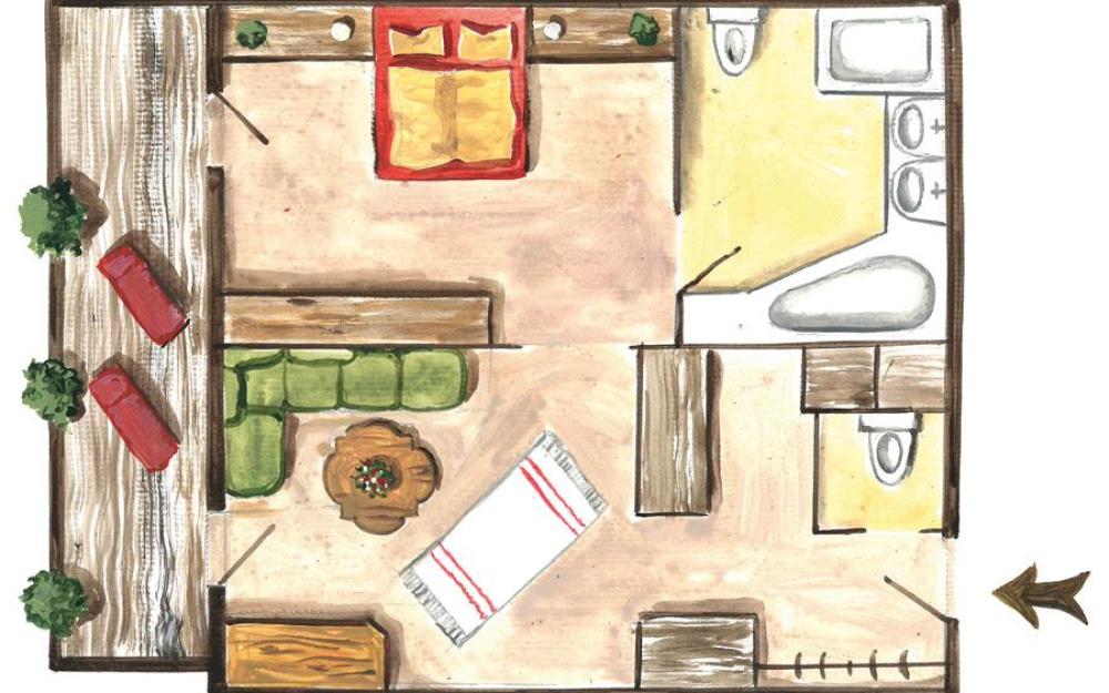 Habicht – Doppelzimmer Superior