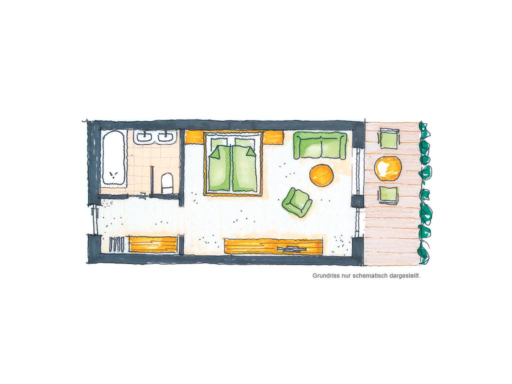 Doppelzimmer Apart modern 