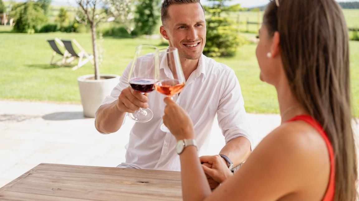 Genussmomente im Weitblick Garten