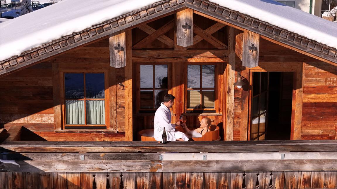 Luxus SPA Chalet für 2-4 Personen