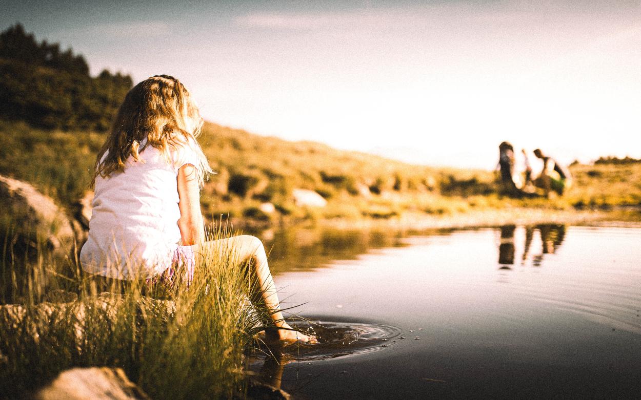 Summer resort in the mountains