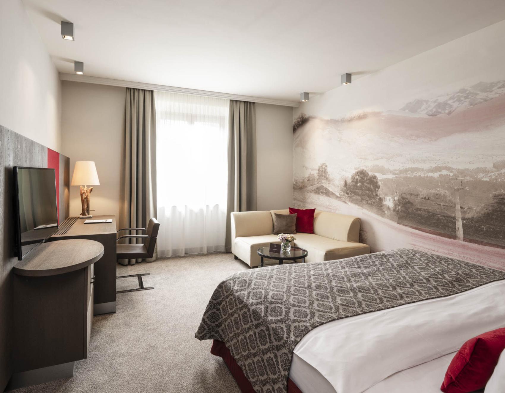 Doppelzimmer Comfort mit Balkon oder Terrasse