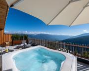 Chalet Mountain mit Whirlpool