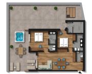 Chalet Mountain with Whirlpool