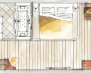 Double room Olive 2 floor