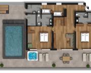 Pool Chalet  Sky