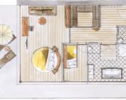 Suite panoramica Villa Luna