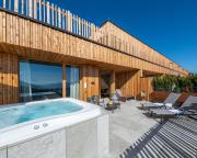 Chalet Mountain mit Whirlpool