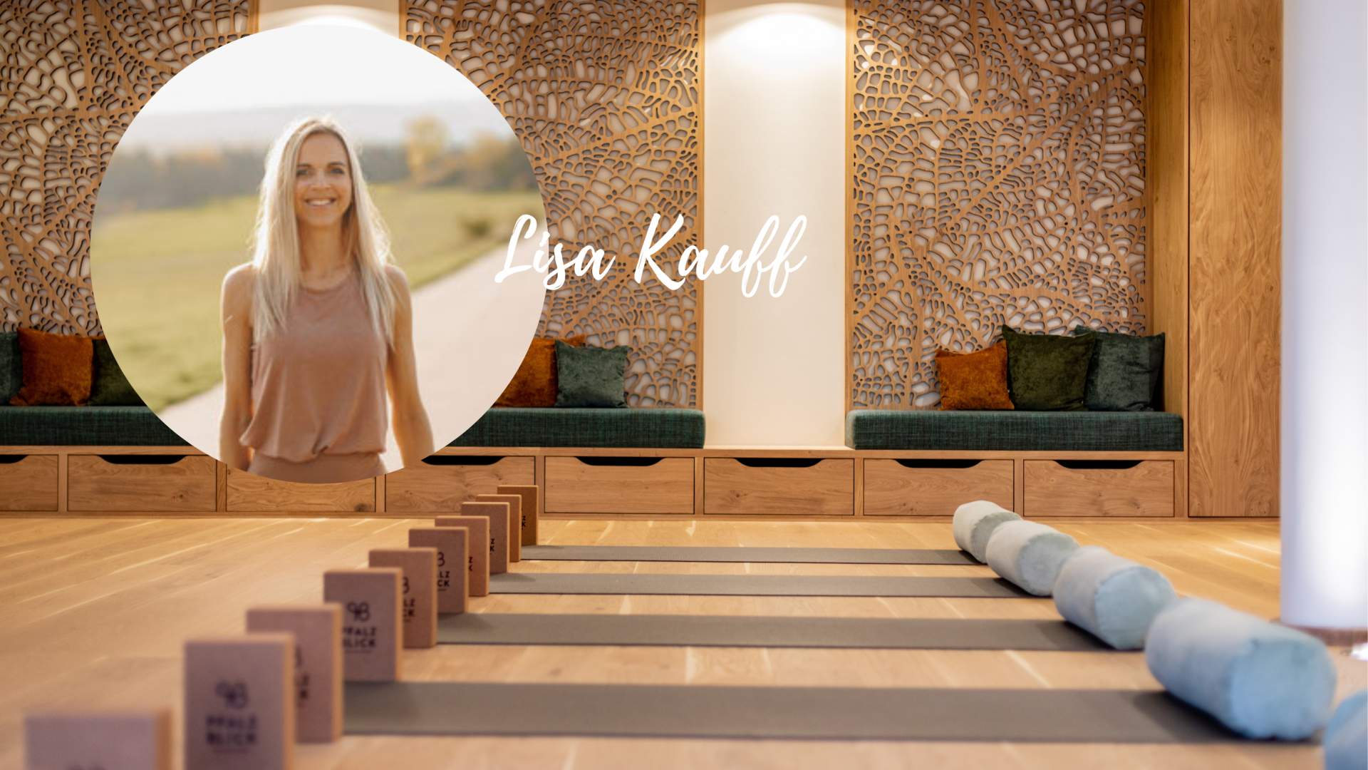 Ruheraum mit Yoga-Matten im Pfalzblick Wald Spa Resort