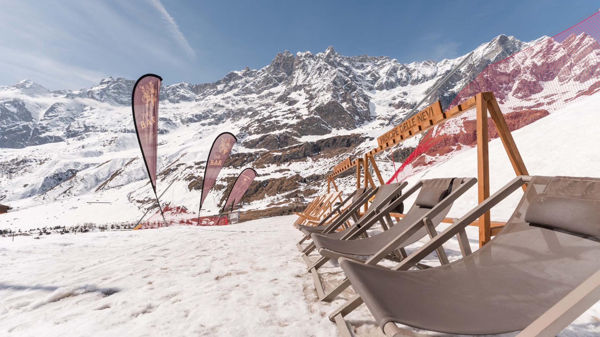 Cervinia, si parte