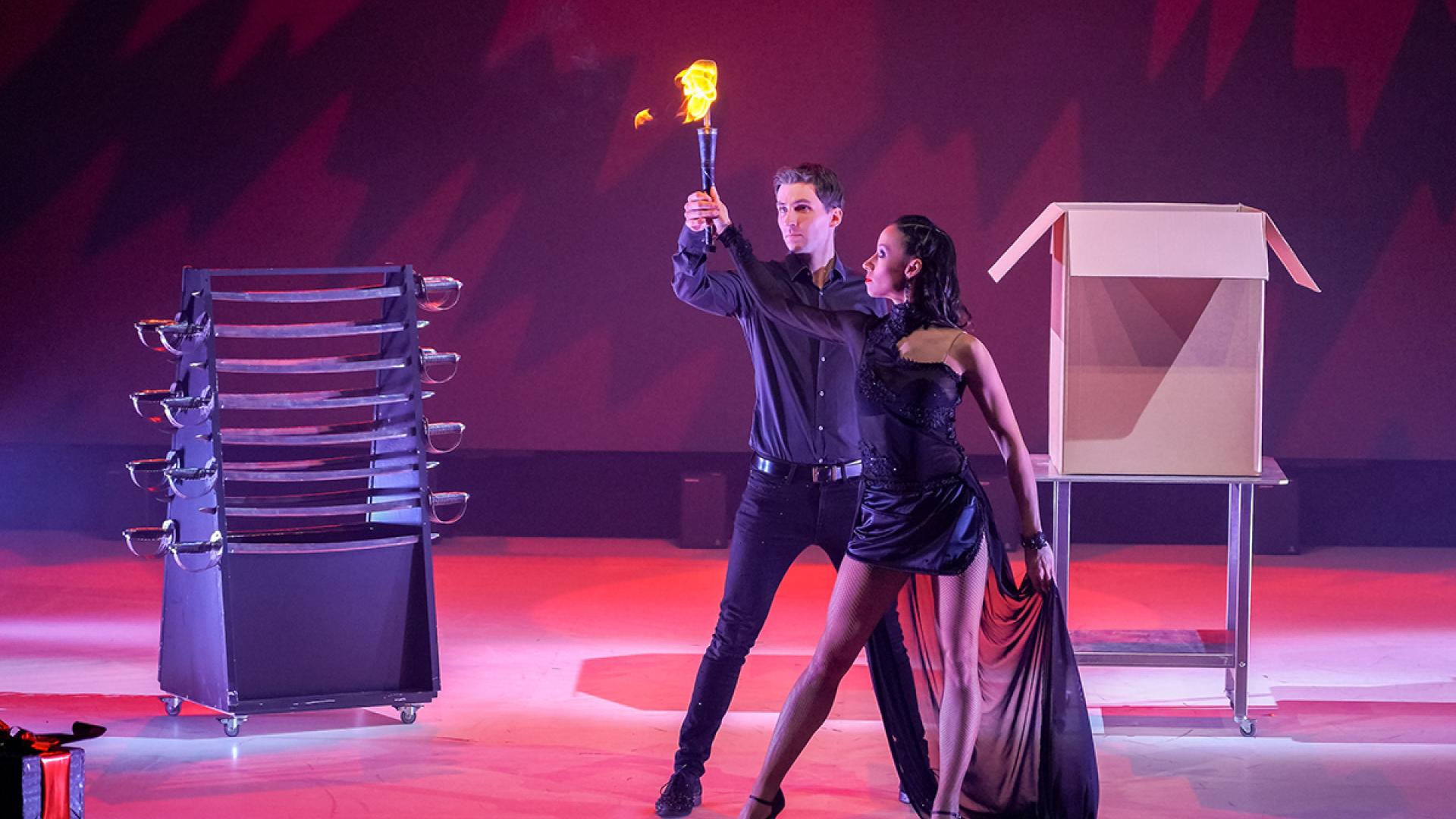 Enchanting lake time – dinner show for all the senses