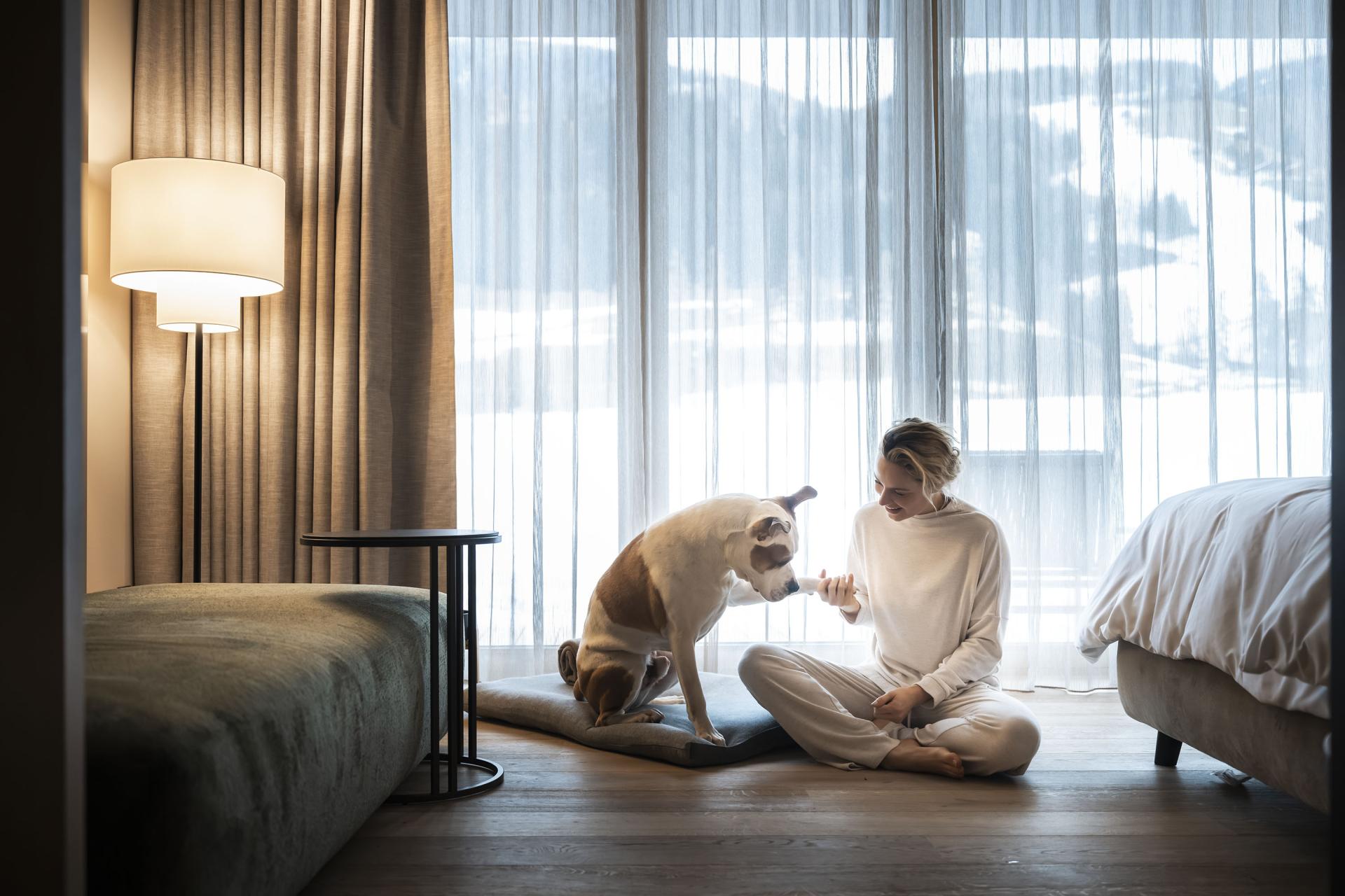 Pfotenzeit im Monika - Verwöhnwoche für Mensch & Tier