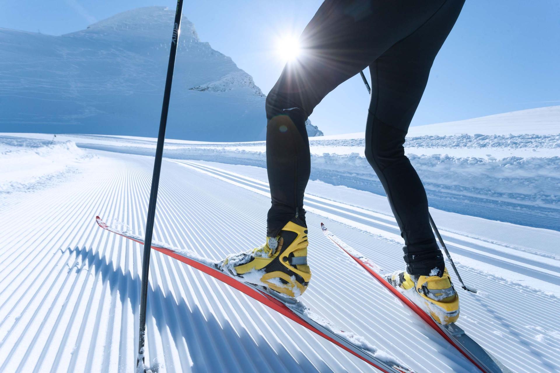 Cross-country ski. Pleasure. Luxury.