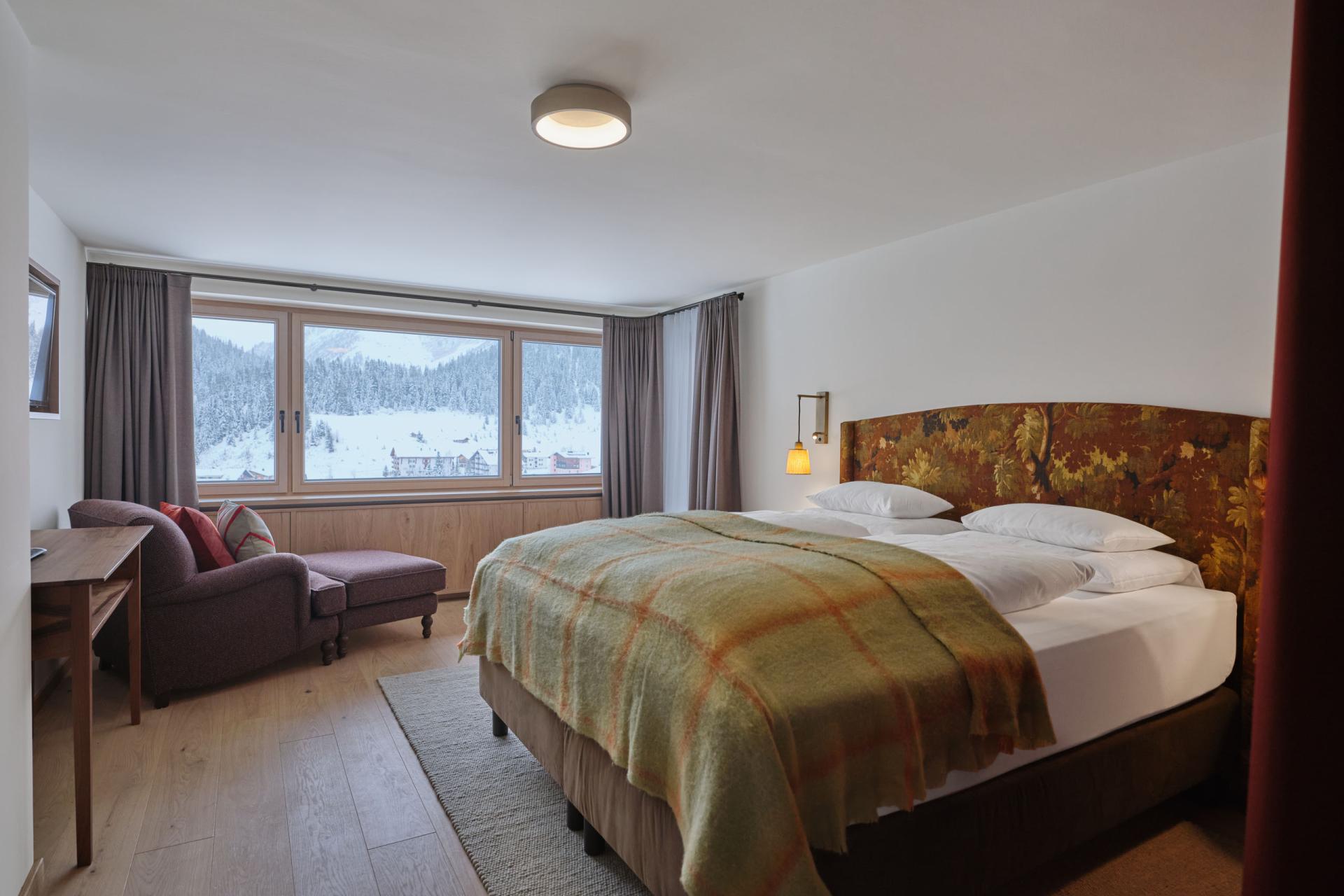 Doppelzimmer Bergblick