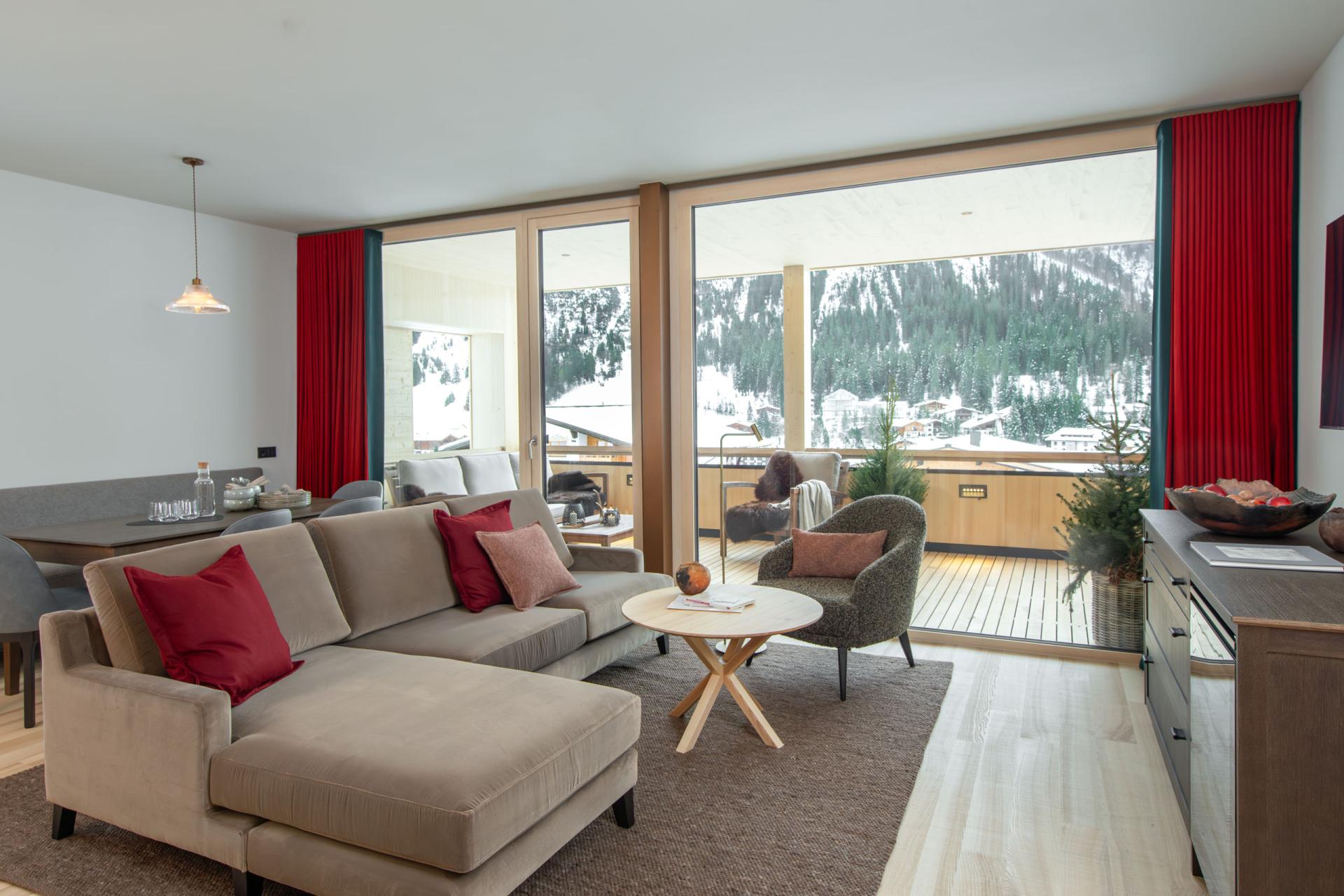 Apartment Chalet mit Lodge