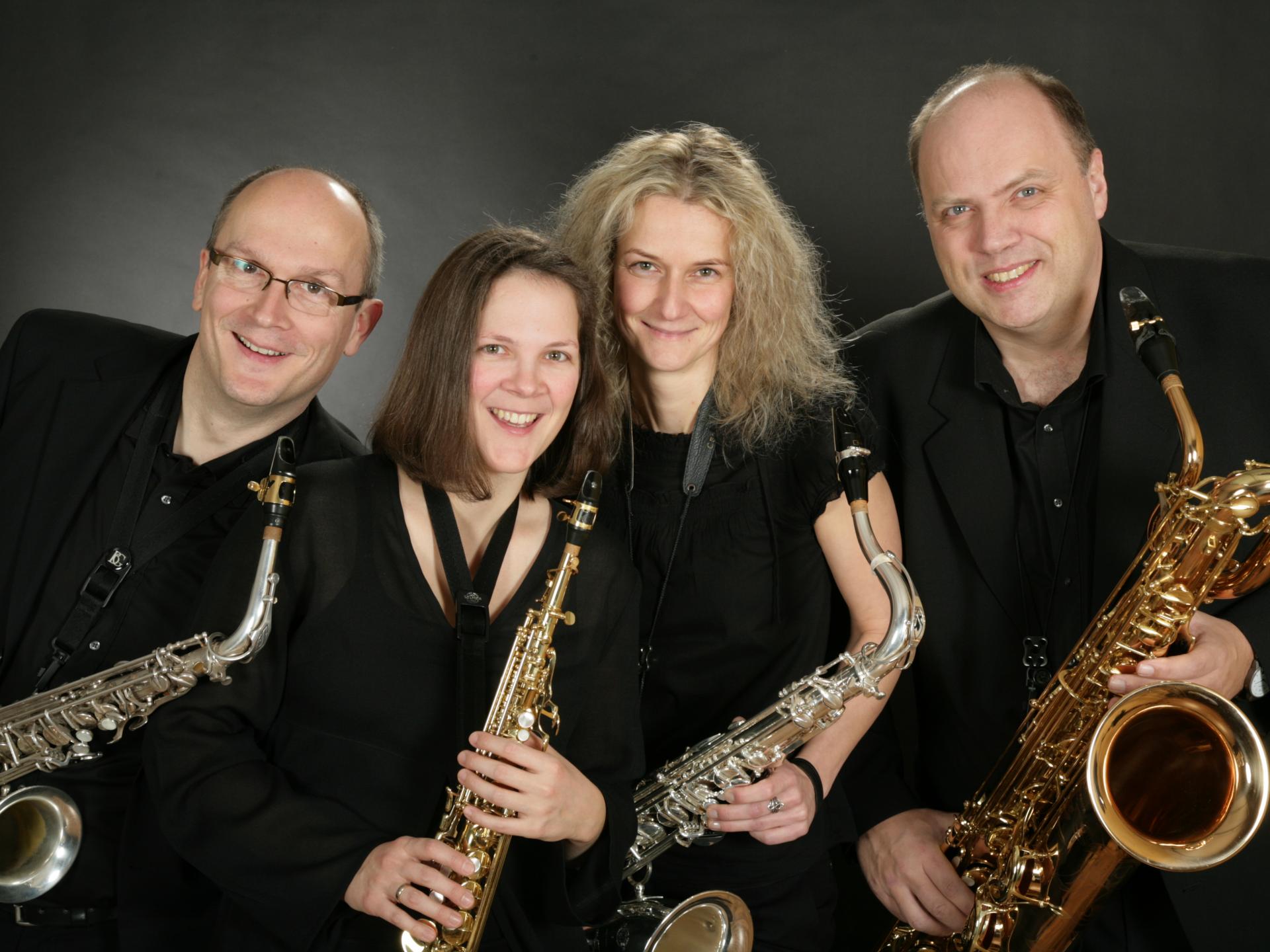 Art4Sax - Quartett aus zwei Männer und zwei Frauen