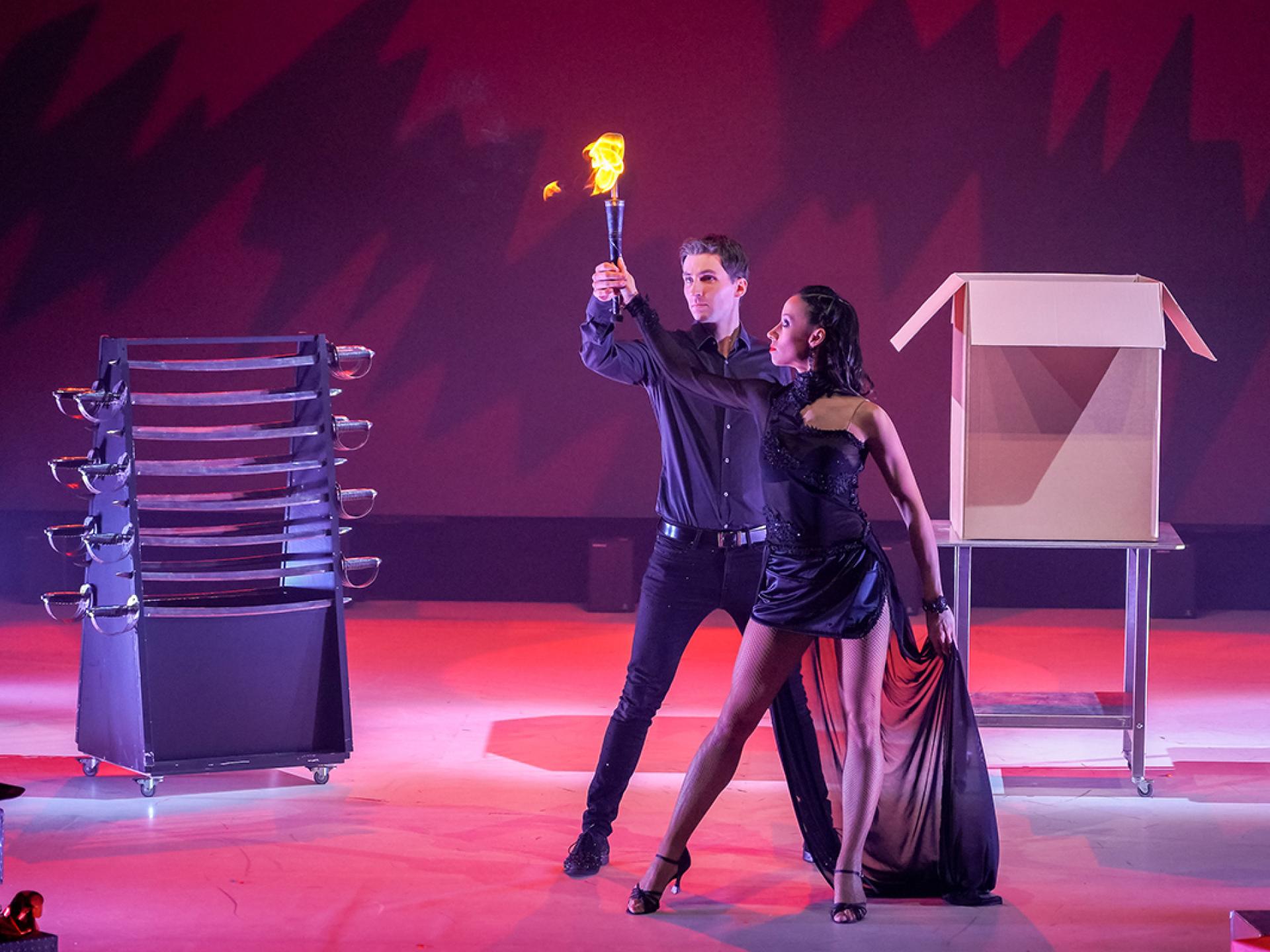 Enchanting lake time – dinner show for all the senses