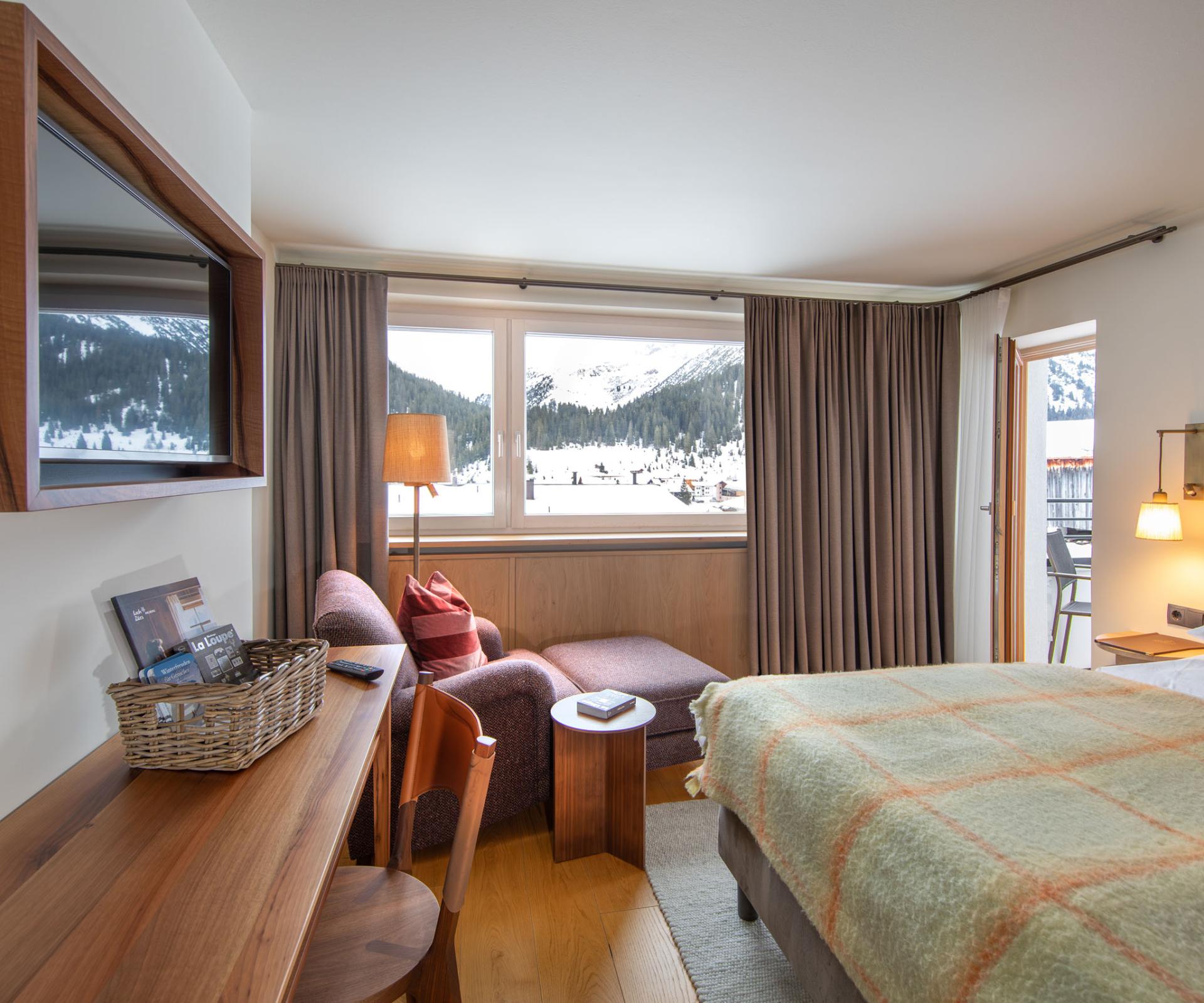 Doppelzimmer Bergblick