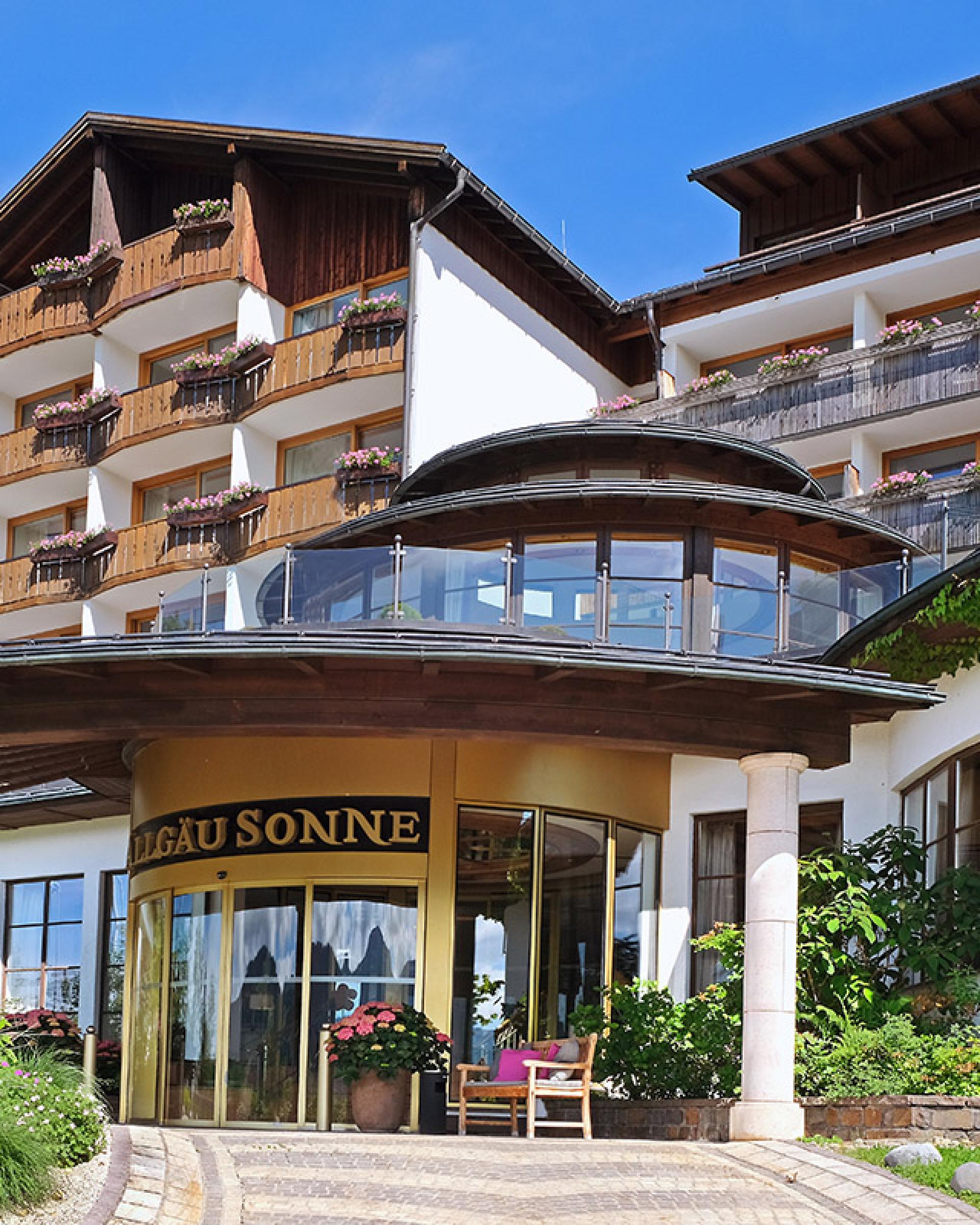 Hotel Allgäu Sonne Frontalansicht