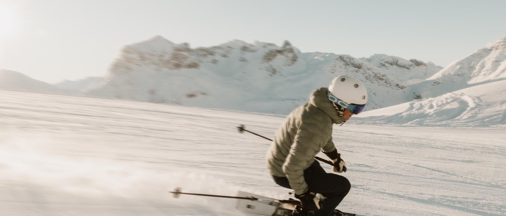 Skiing pleasure