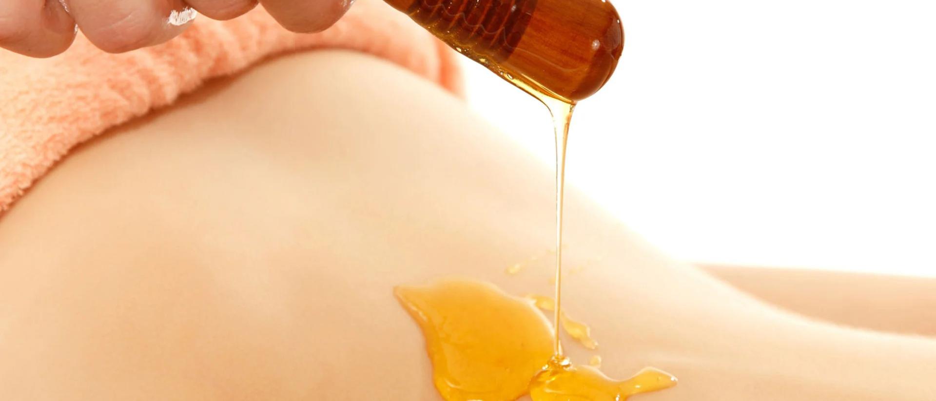 Honig-Massage