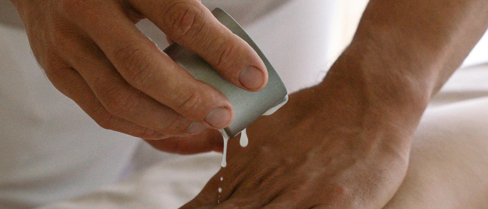 Réconfort de l’énergie lumineuse – massage aux bougies aromatiques