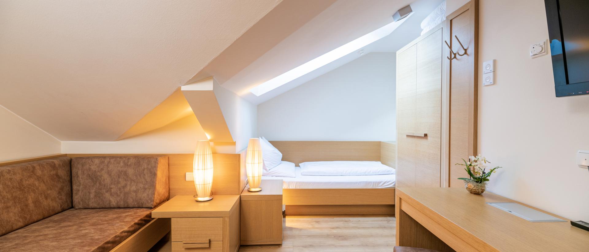 Wellnesssuite mit separatem Kinderzimmer