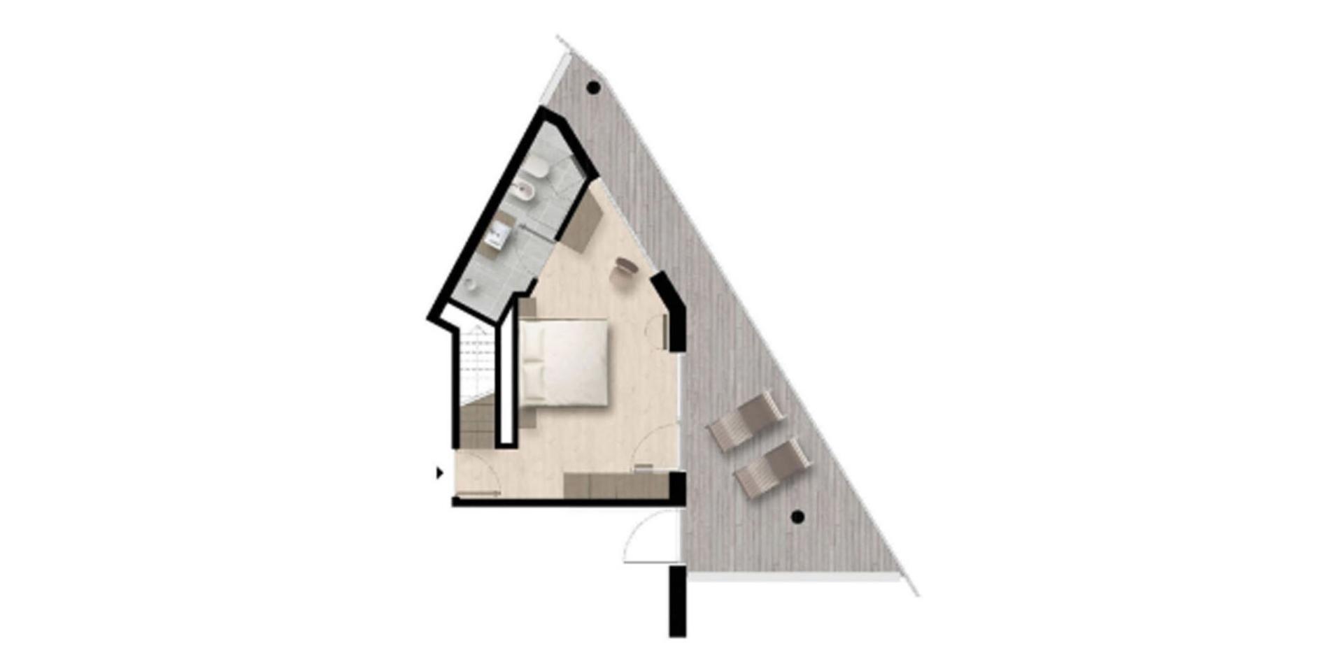 Romantik Rooftop Suite