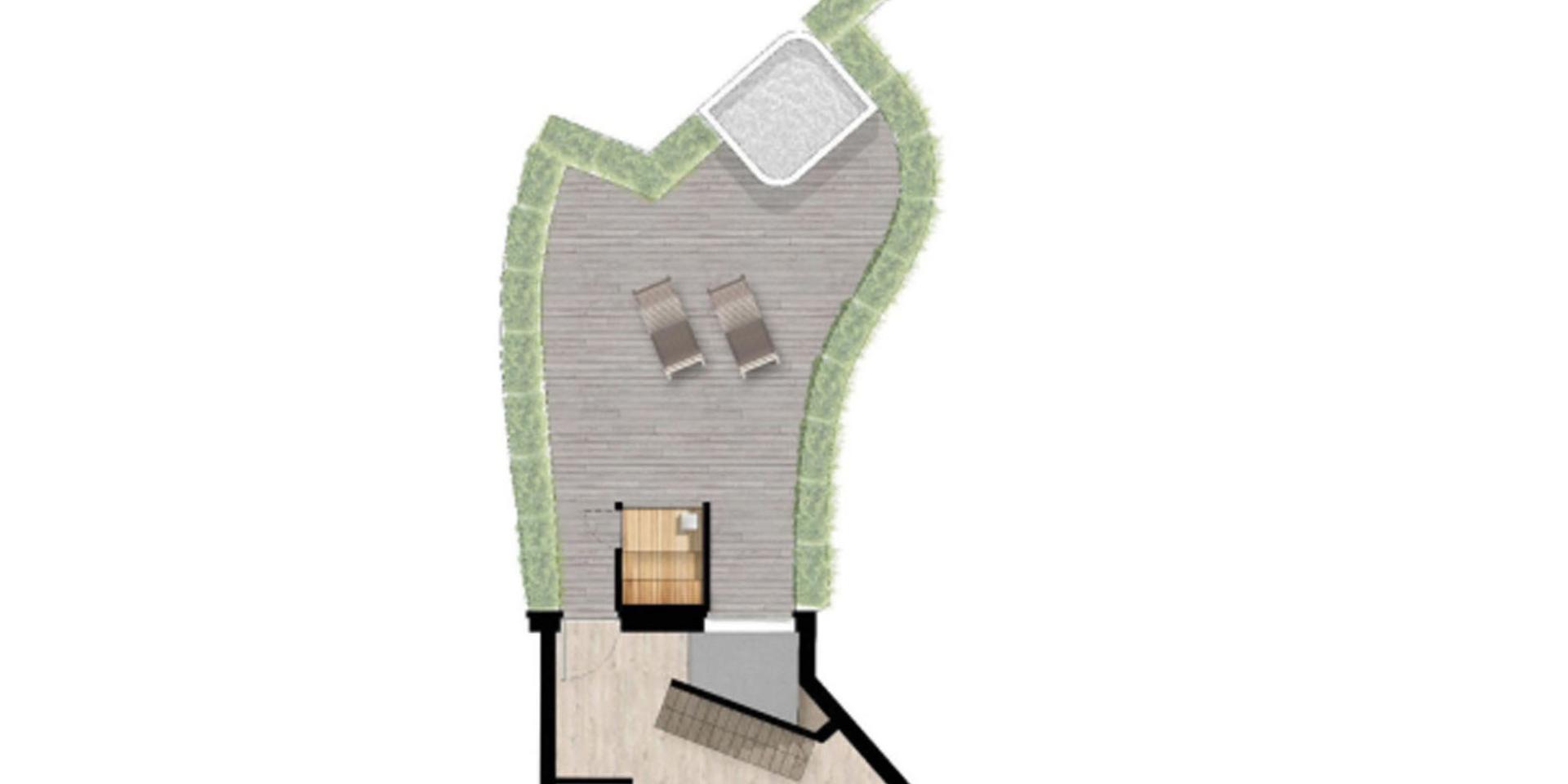 Romantik Rooftop Suite