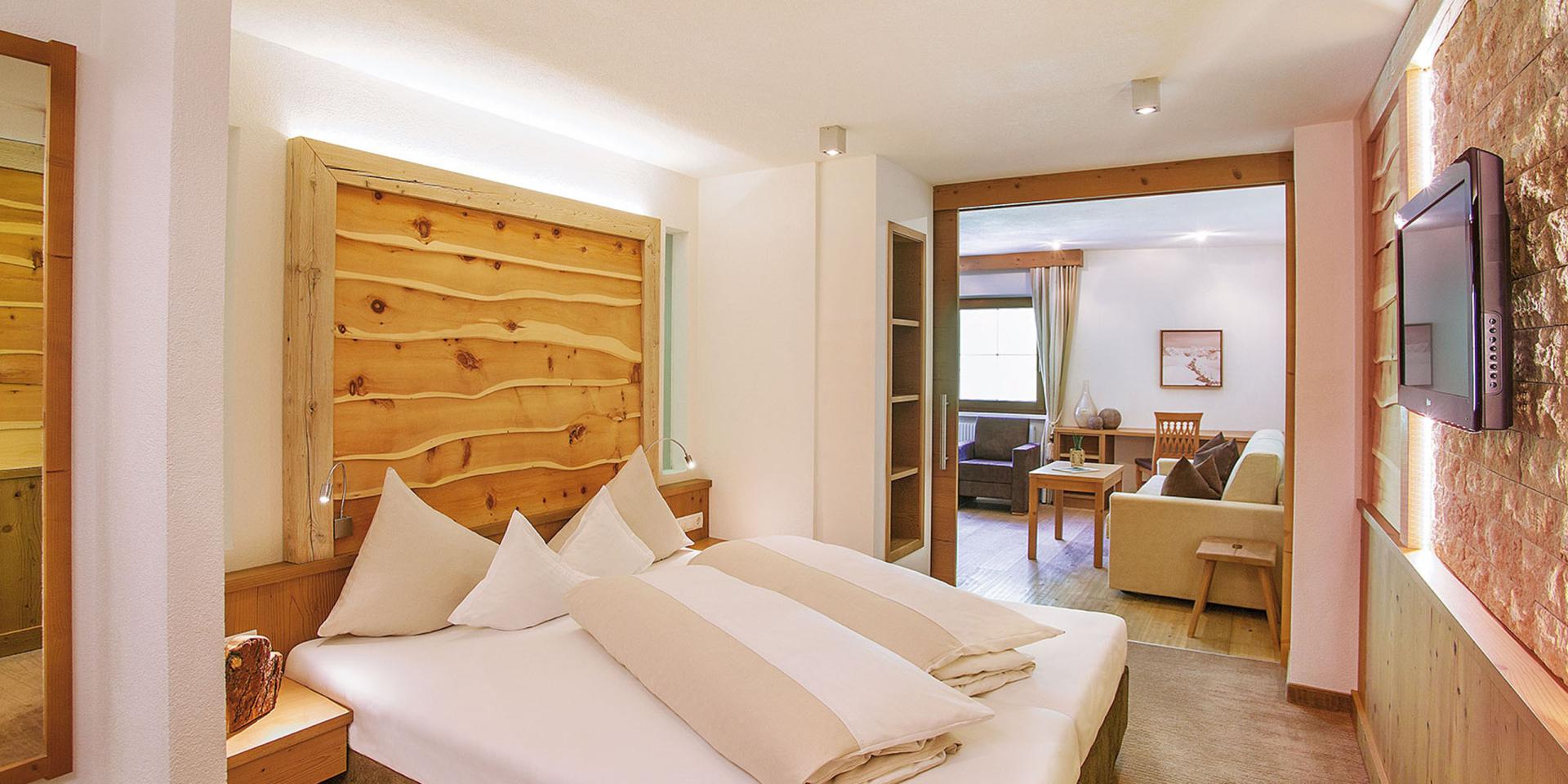Doppelzimmer Superior Natur mit Schiebetür