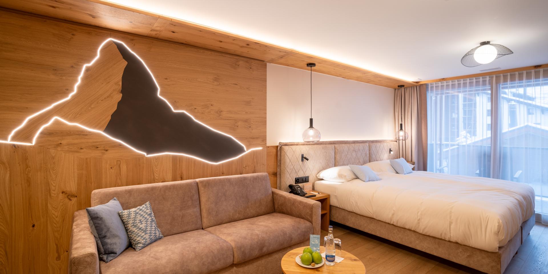 Altiana suite junior "Rimpfischhorn" View