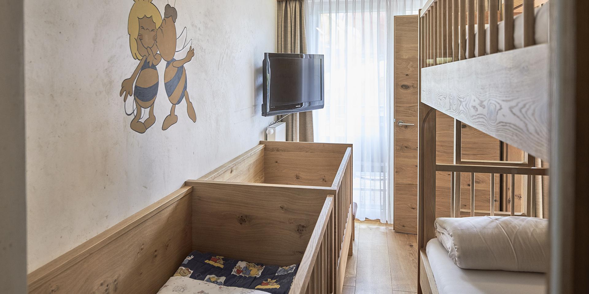 Cozy room at Familienresort Buchau with seating area and TV