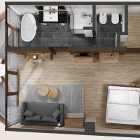 Panoramic room BELVEDERES 42 qm²