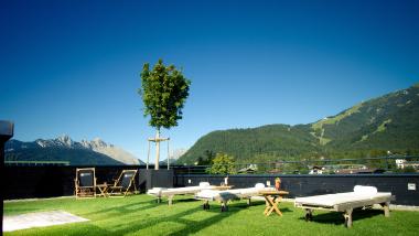 Wellnessliegen auf der Spaterrasse