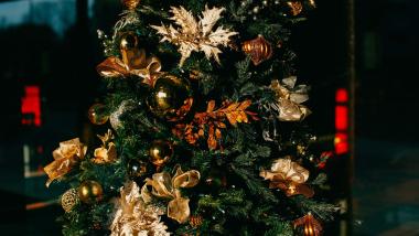 Weihnachten mit Schneegeflüster und Zimtgeruch