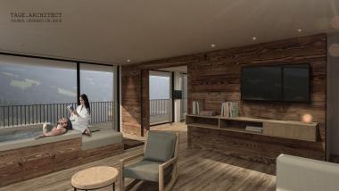 Penthouse De Luxe (74 - 81 m²)