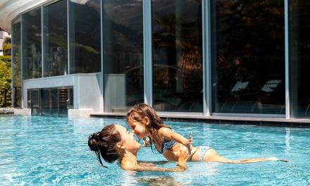 Family action in summer