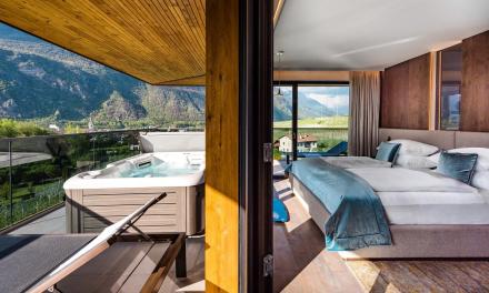 Penthouse Suite Whirlpool mountain view