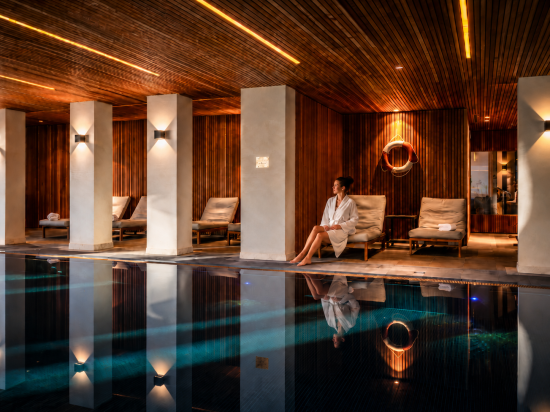 Indoor Pool der Hotel Allgäu Sonne