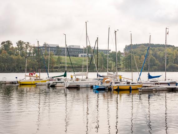 Segelhafen am Bostalsee