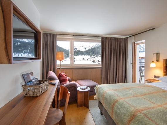 Doppelzimmer Bergblick