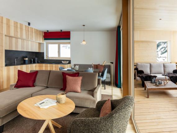 Apartment Chalet mit Lodge