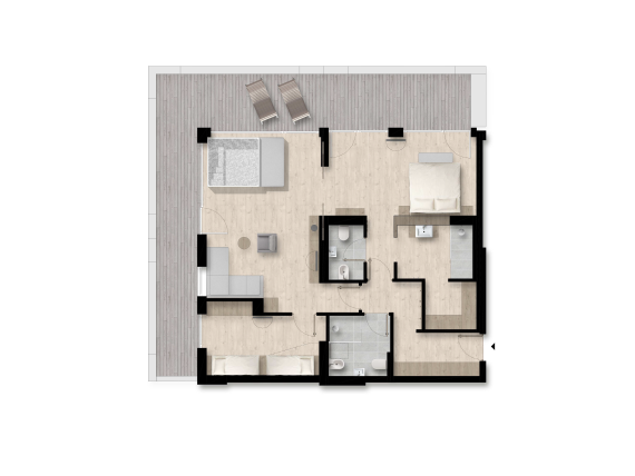 Premium Suite Alpura (84-93 m²)
