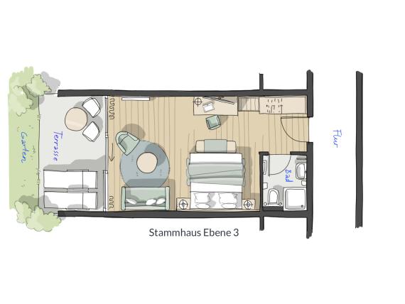 Doppelzimmer Moosbachtal