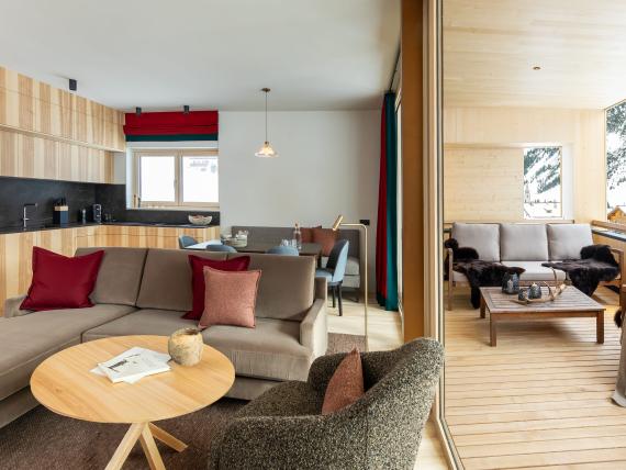 Appartement Chalet mit Lodge
