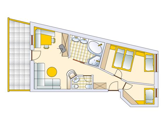 Suite romantica Lüsnerhof 